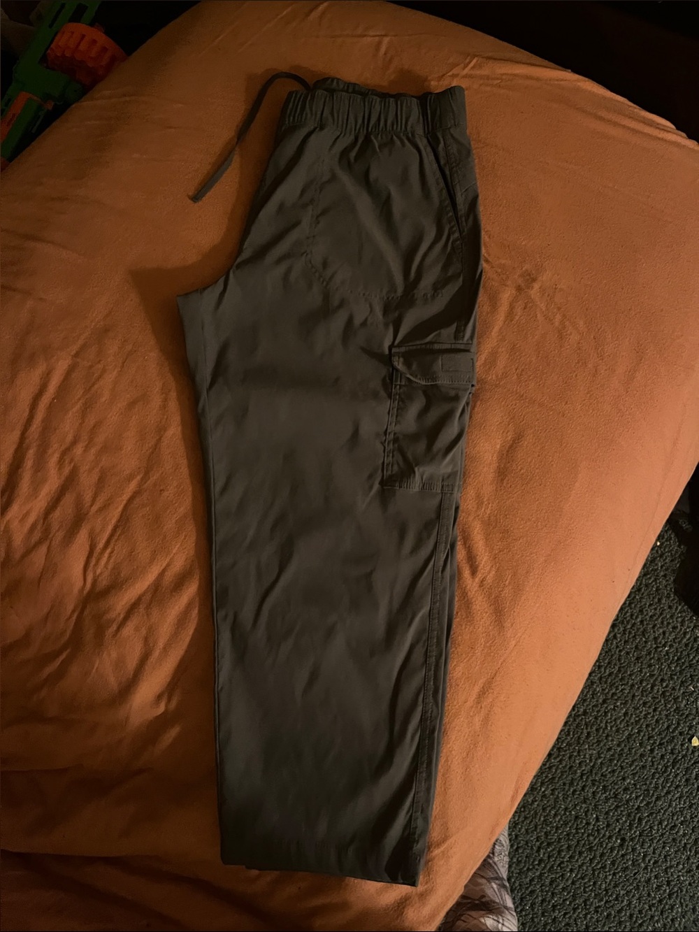 Eddie Bauer grey Wide-Leg Cargo Pants